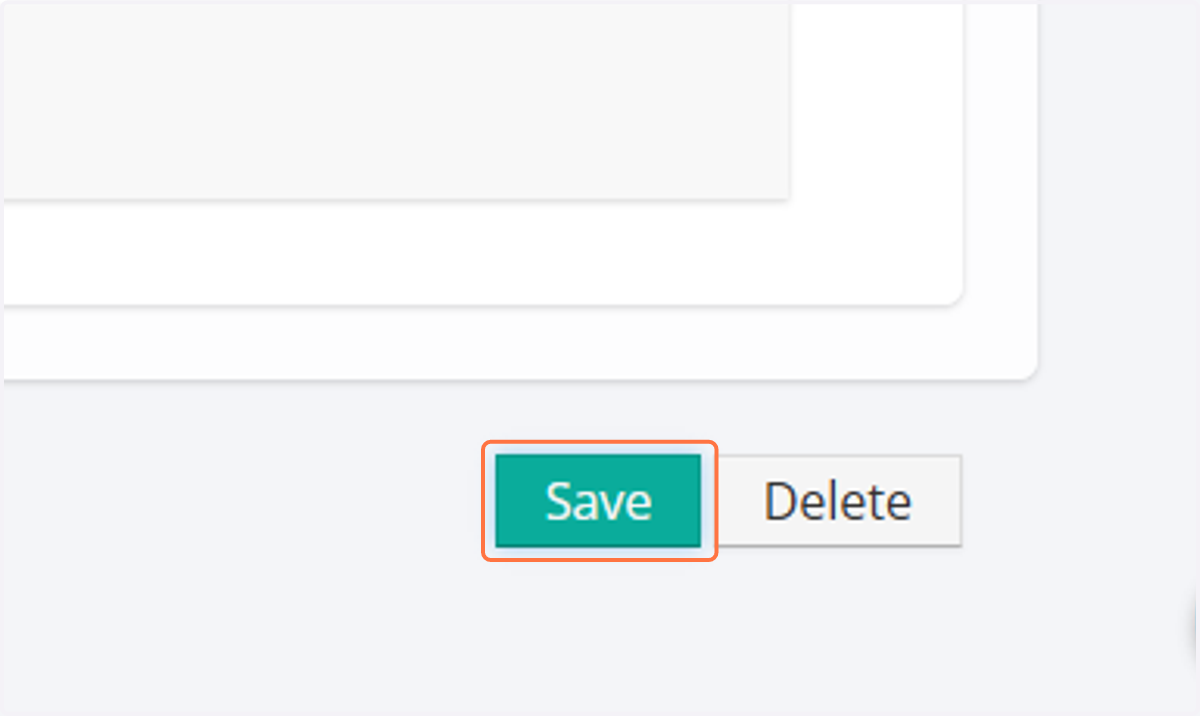 Click on Save