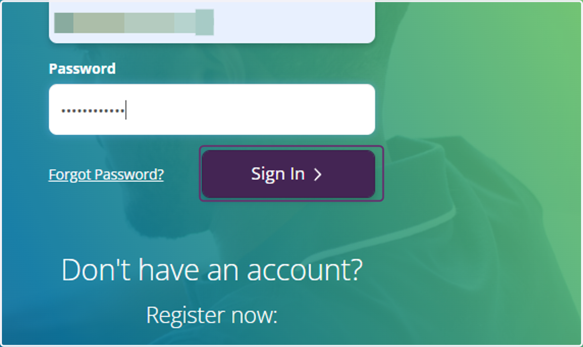Click on Sign In