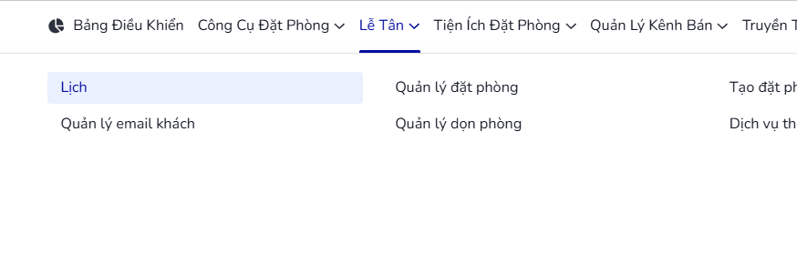 Chọn 'Lịch'