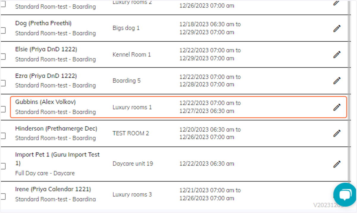 Navigate to the "To-do" section. Click on the runcard for the appointment that you moved to a different room.