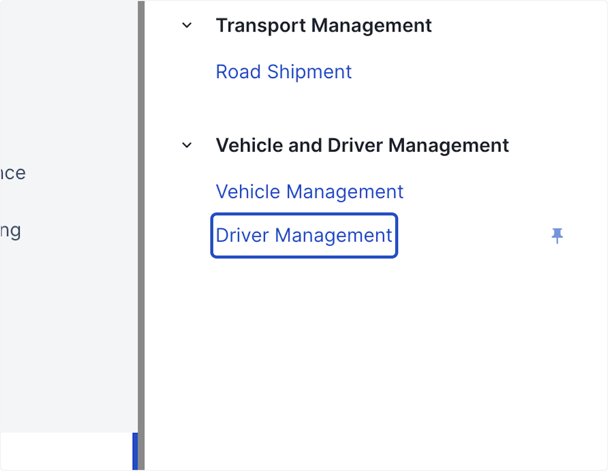 Click on Driver Management