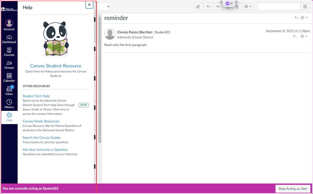 Help icon