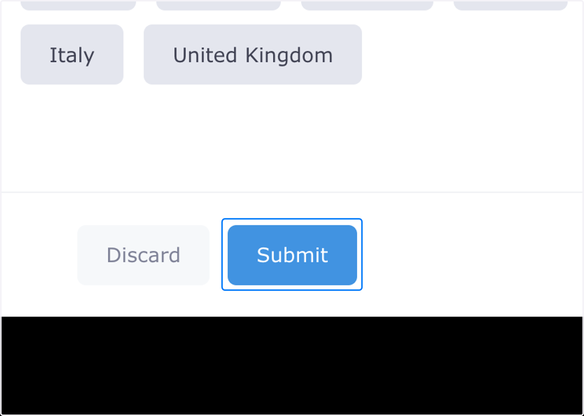 Click on Submit