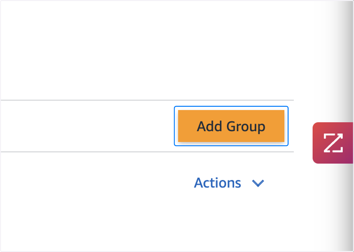 Click on Add Group