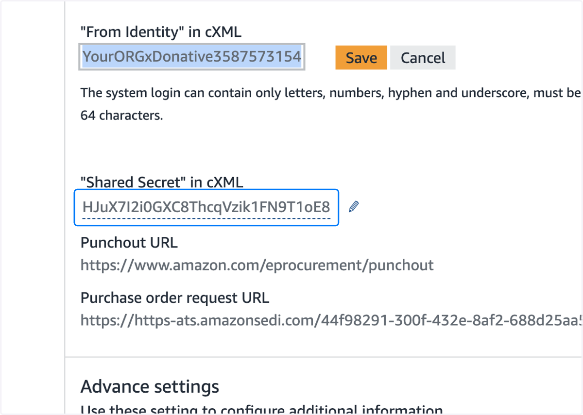 Go back to Amazon Business Tab and start copying and pasting