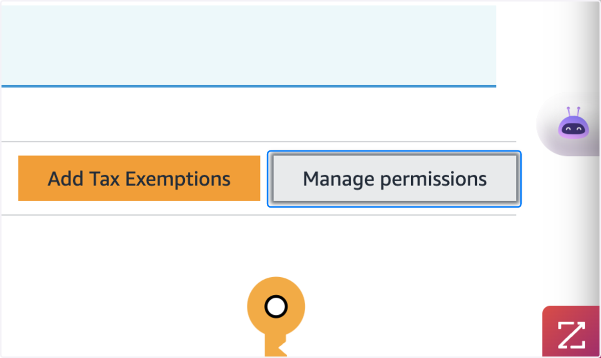 Add Tax Exemption Certificates if you already haven't done so