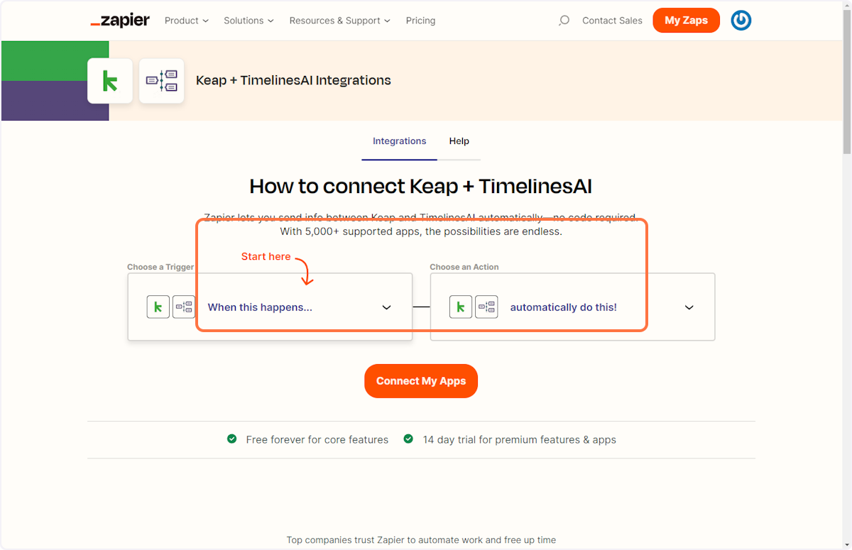 How to integrate Keap and WhatsApp