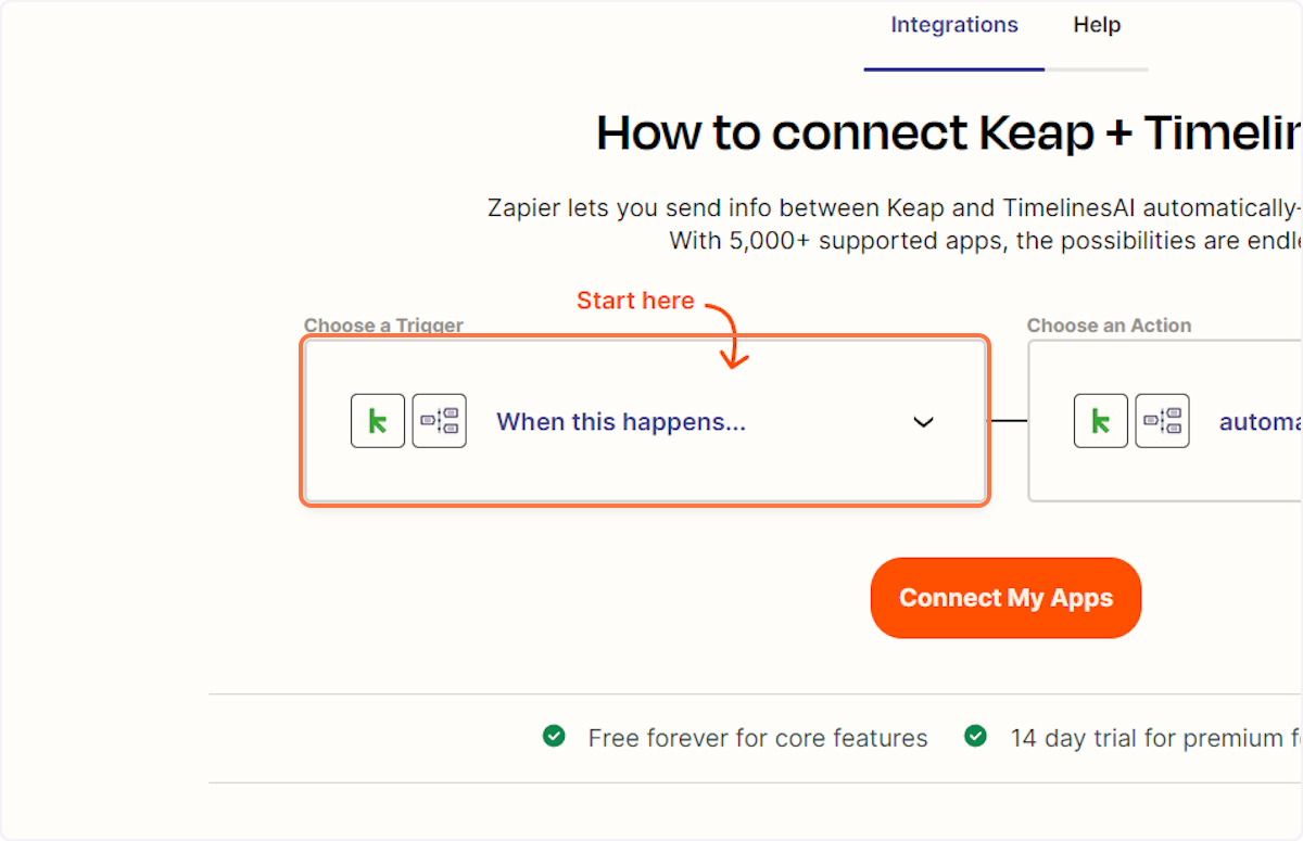 كيفية دمج Keap و WhatsApp