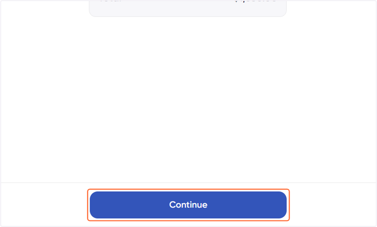 Click on Continue