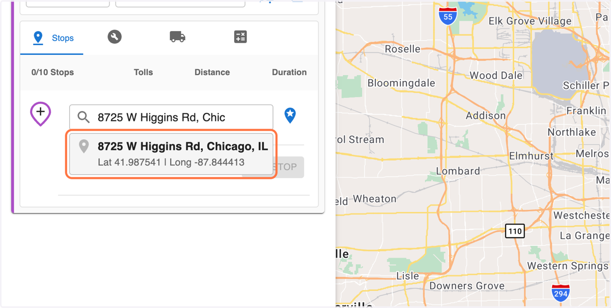 Select the best match from the search results.