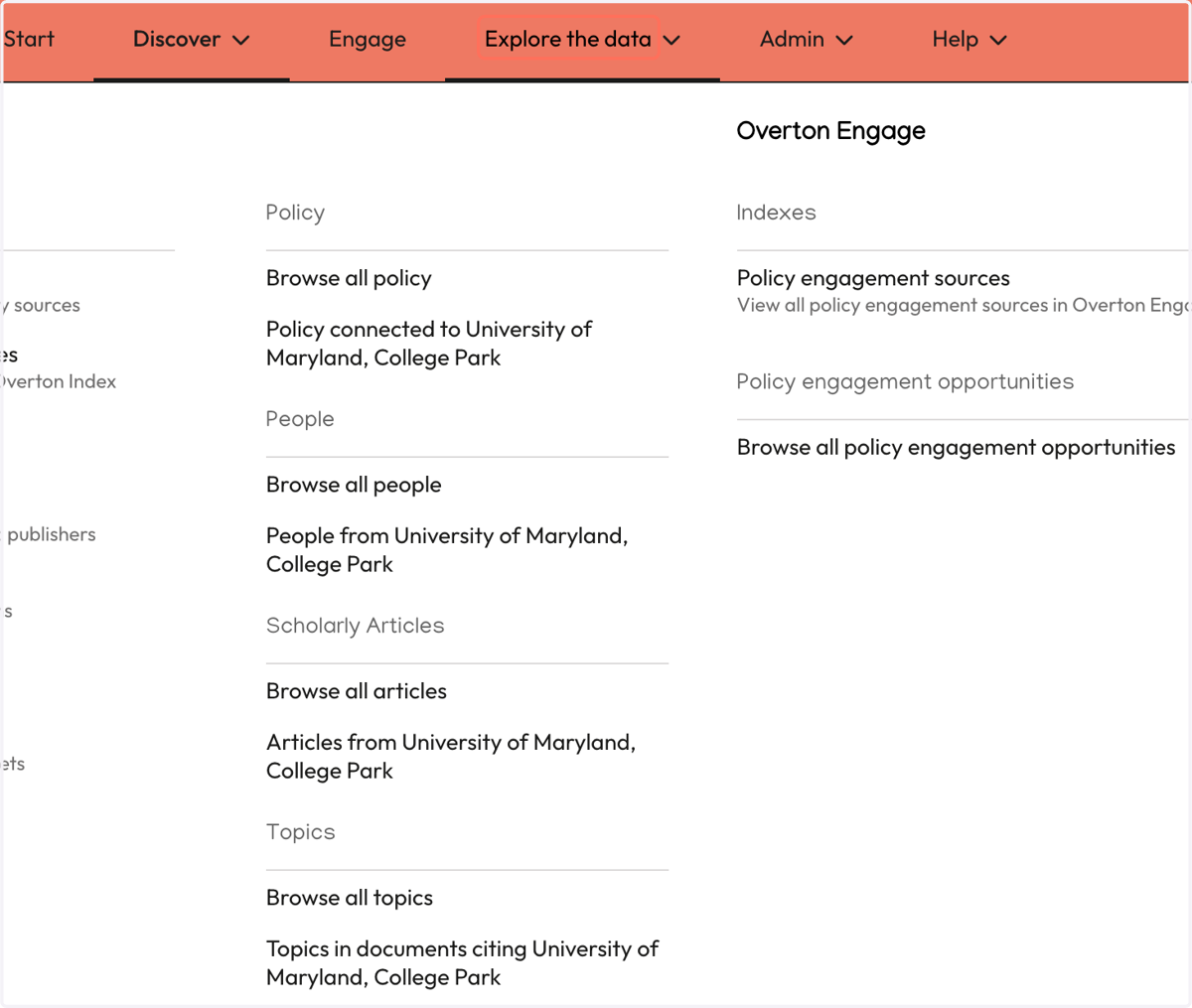 To search for specific sources, you can go to "Explore the data" at the top of the page.