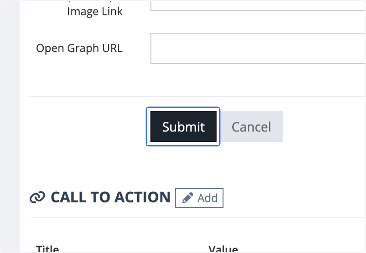 Click on Submit