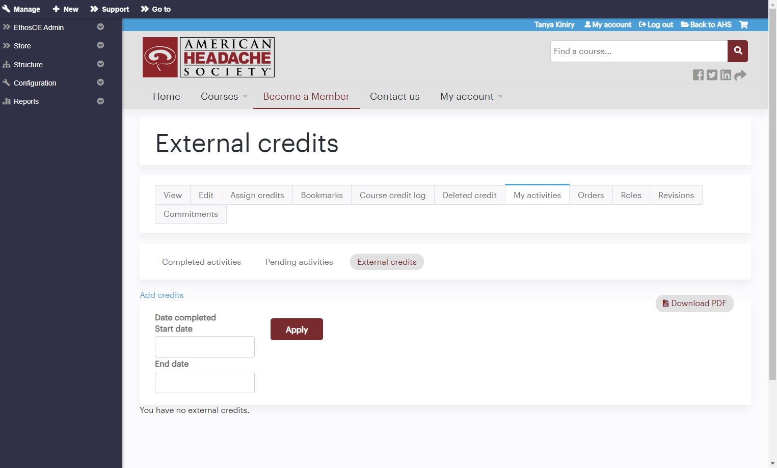 Not yet an AHS member? Click "Become a Member" to learn more about member benefits, tiers, and pricing.