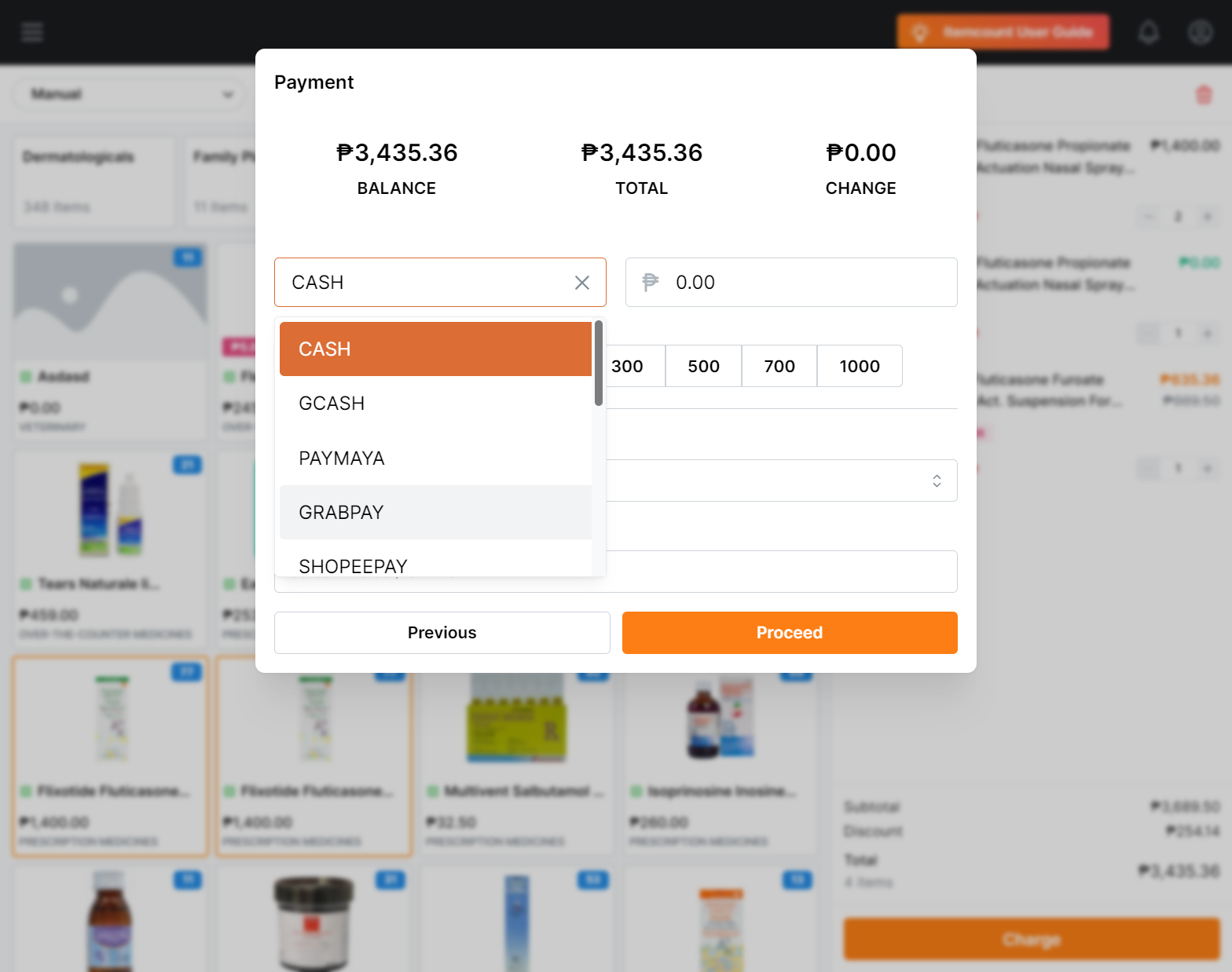 You have the option to select the payment method that they prefer.