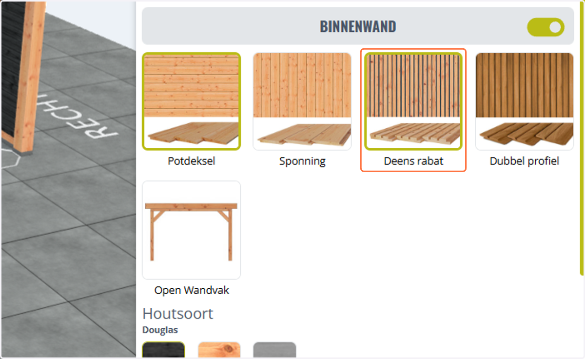 Afwerking binnenwanden
