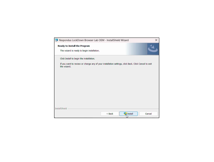Click on Install.