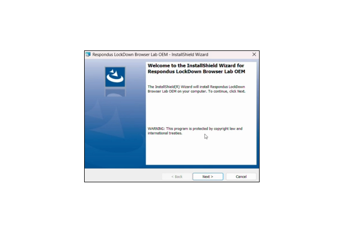 Once the installer has launched you will see a pop-up that looks like the below. To proceed with the installation, click on Next.