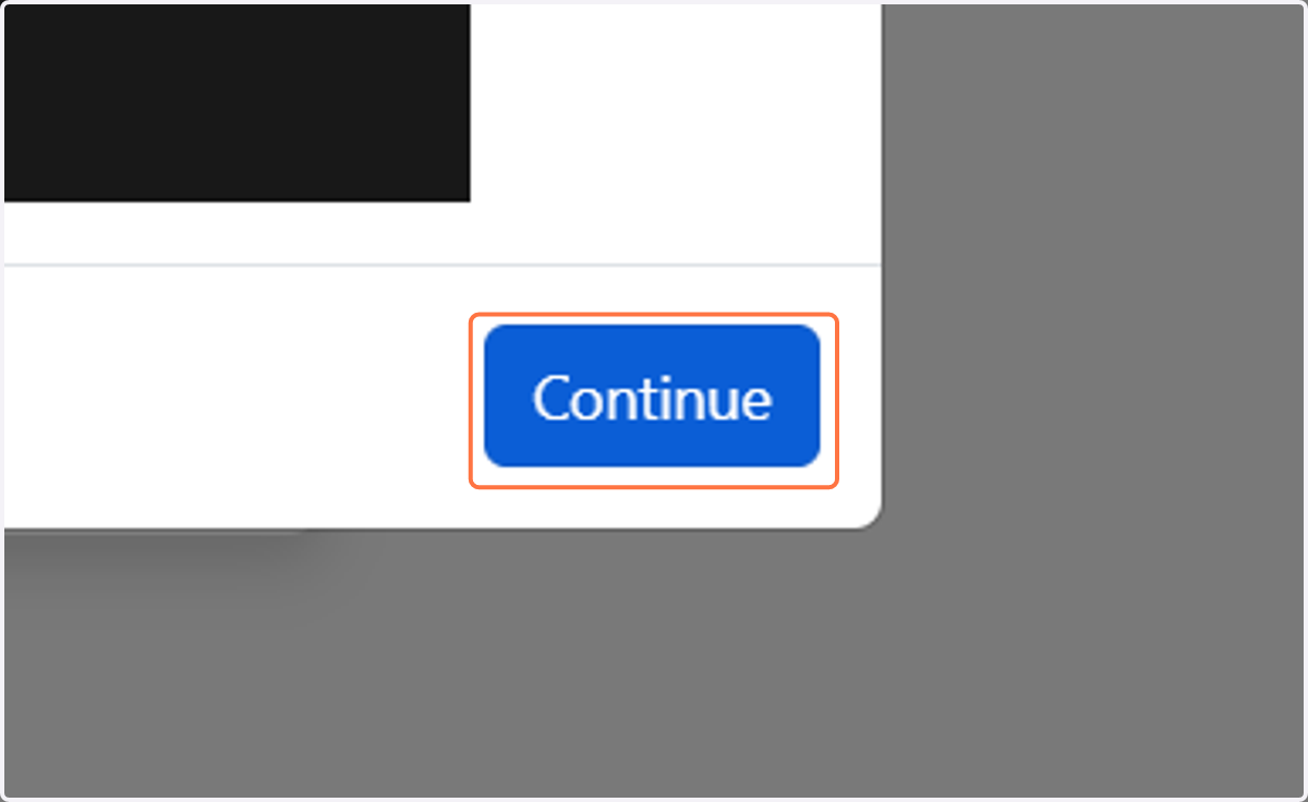 Click on Continue to navigate to the exam.