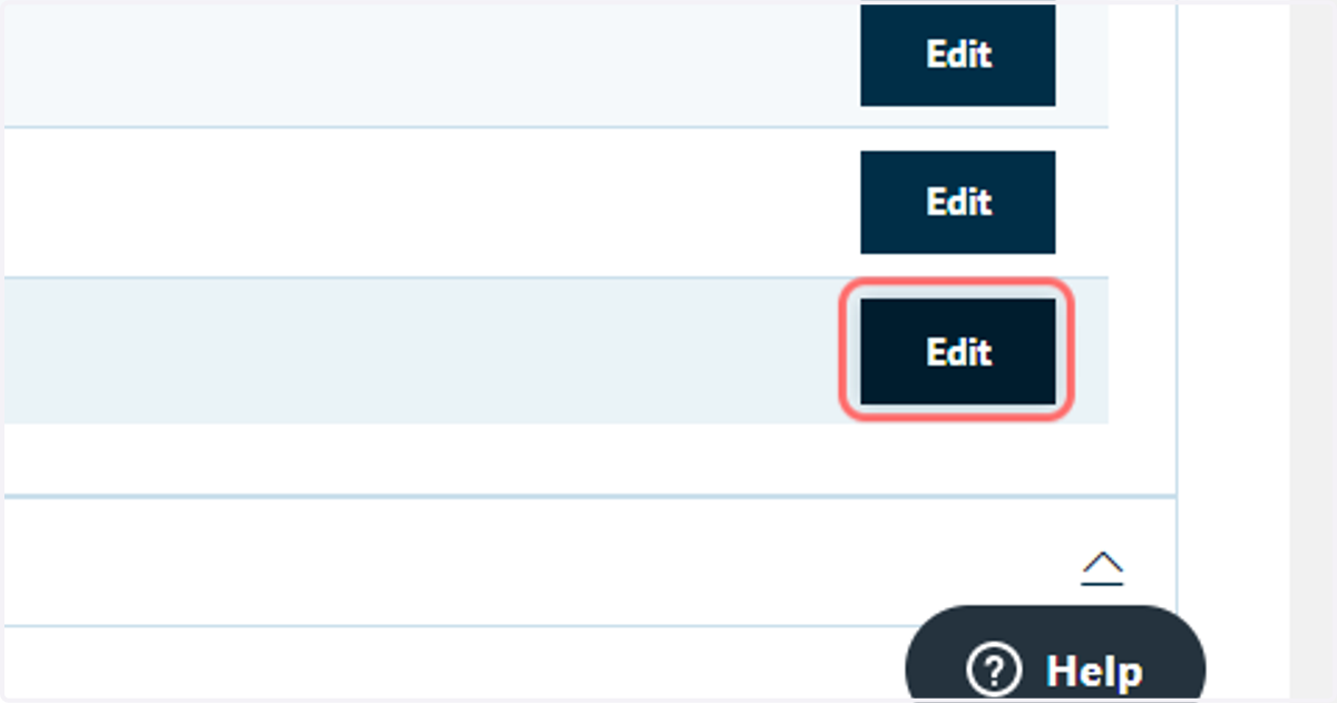 Click on Edit next to the Header block