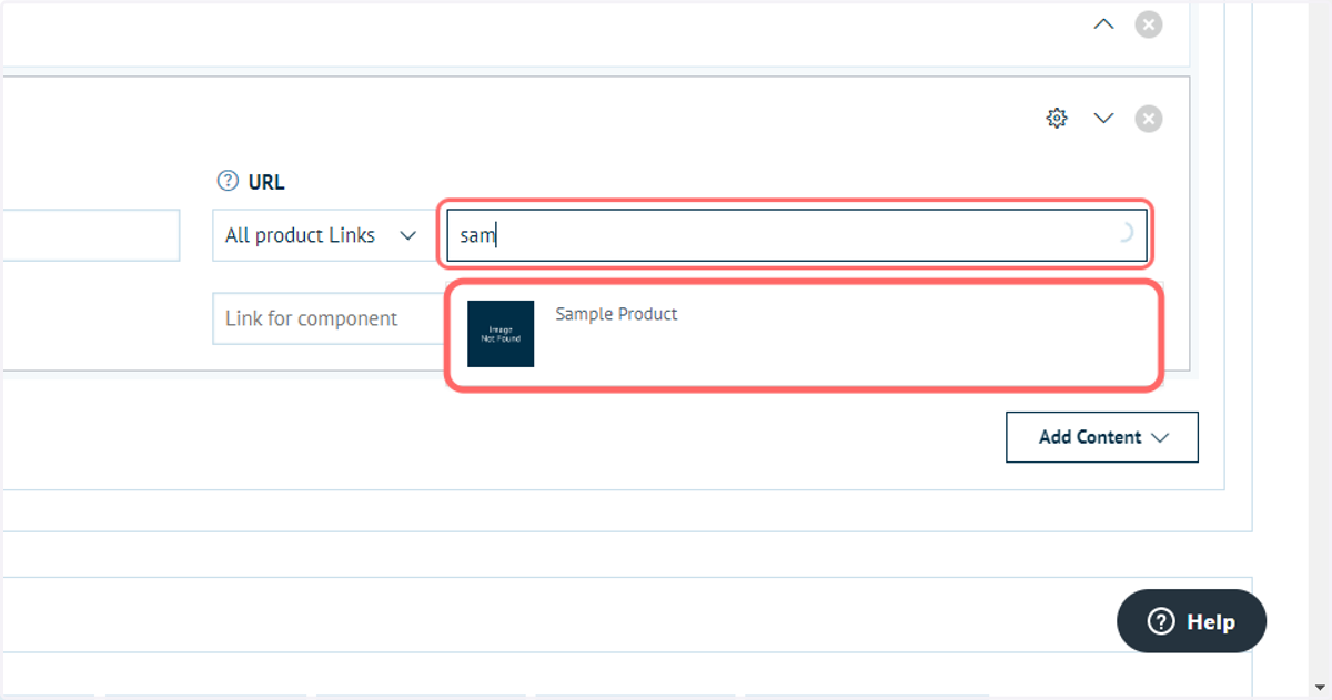 Click on your target page