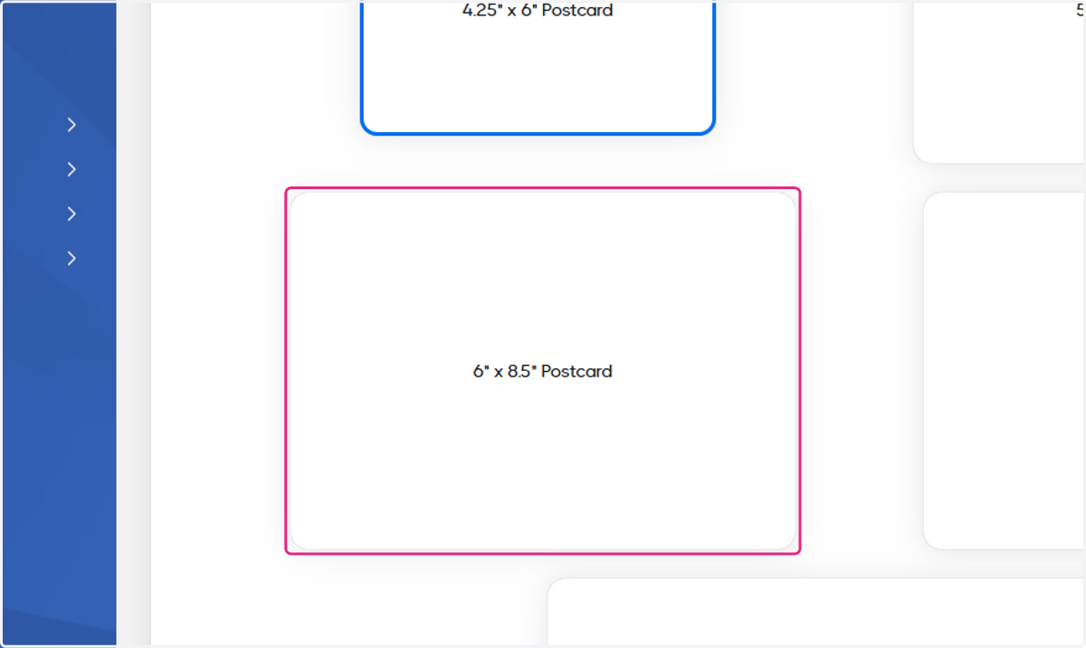 Choose a size for your design
