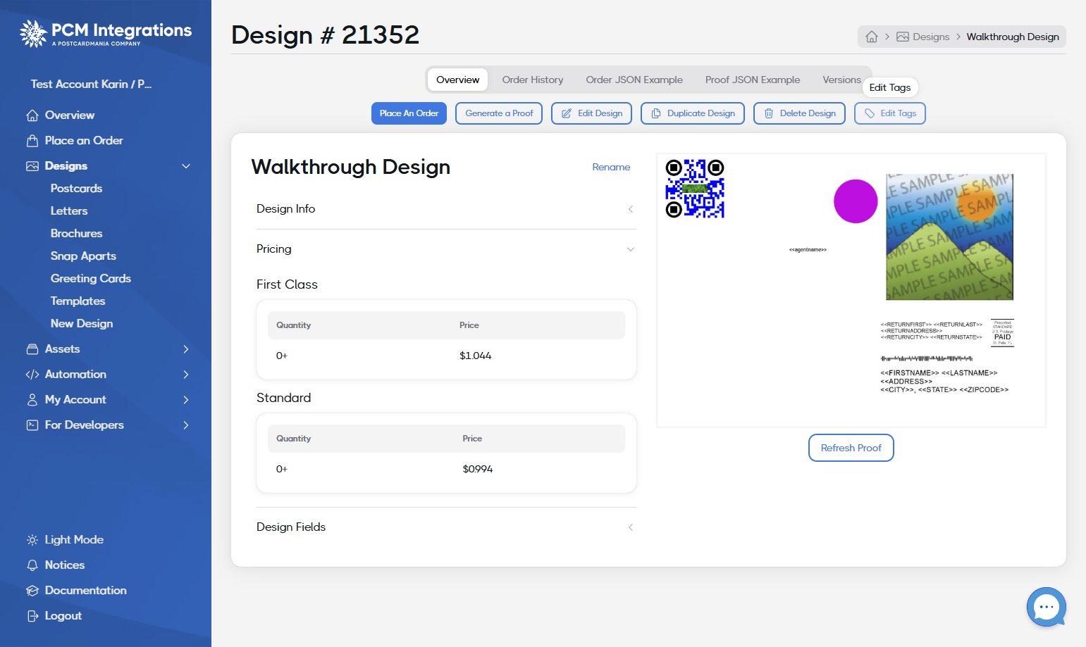 Click on Edit Tags
