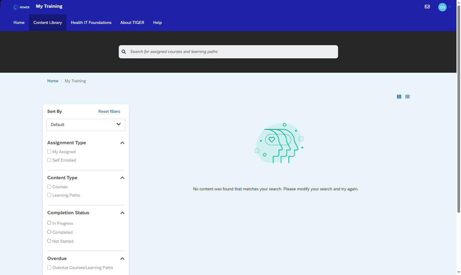 Click on Content Library