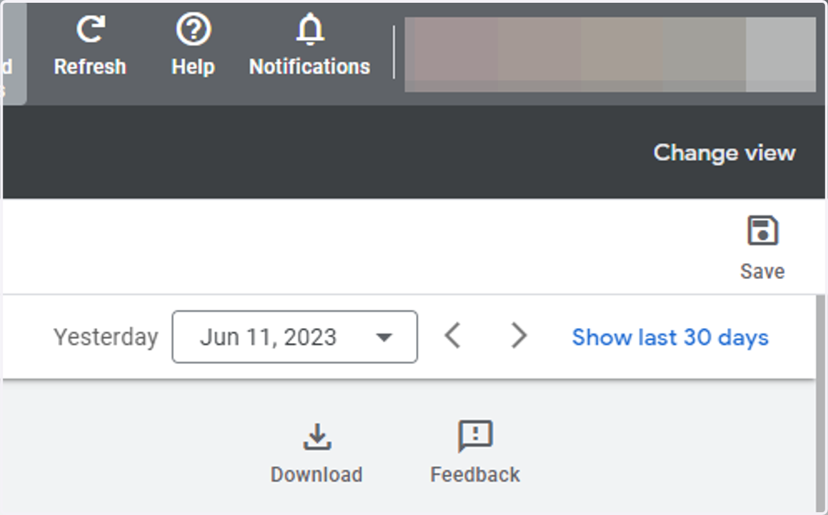 Click on Tools and settings