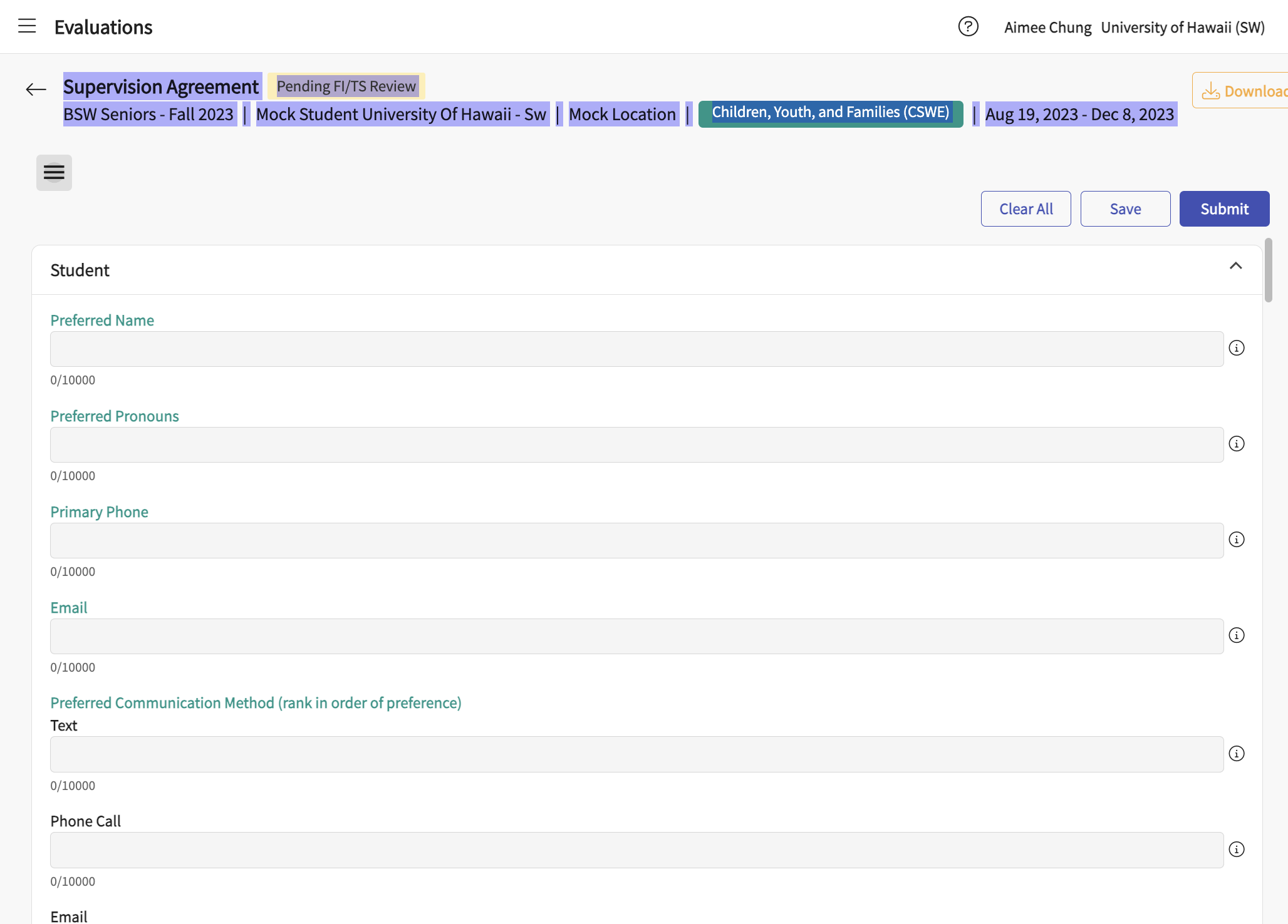 Click on the "hamburger menu (3 lines) to open the outline menu on the left (optional).