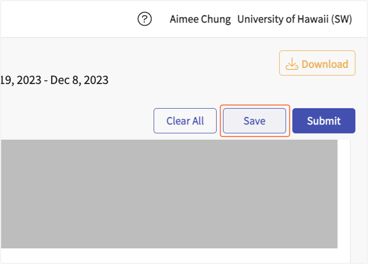 Click on Save