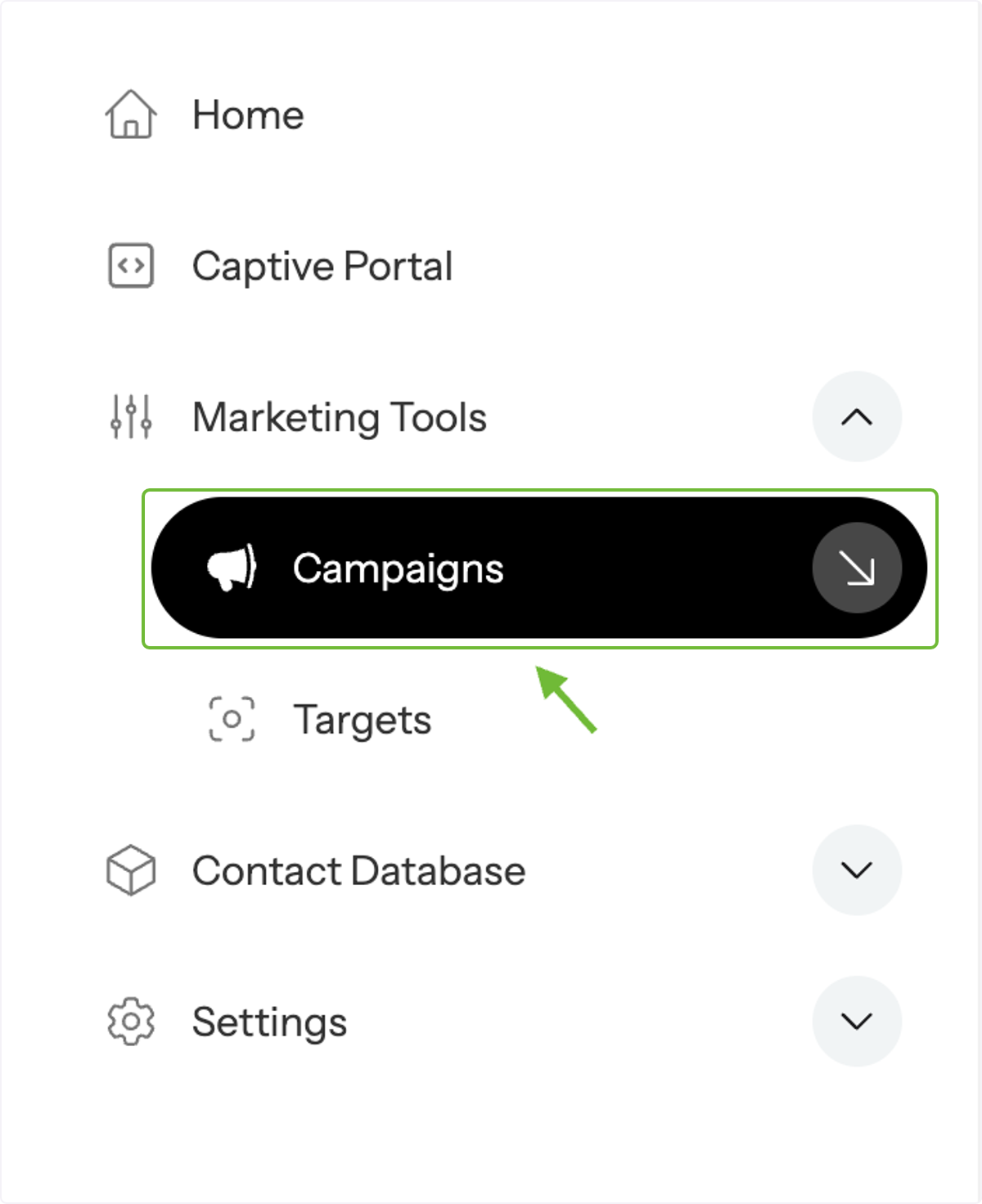 Access the Campaigns Dashboard