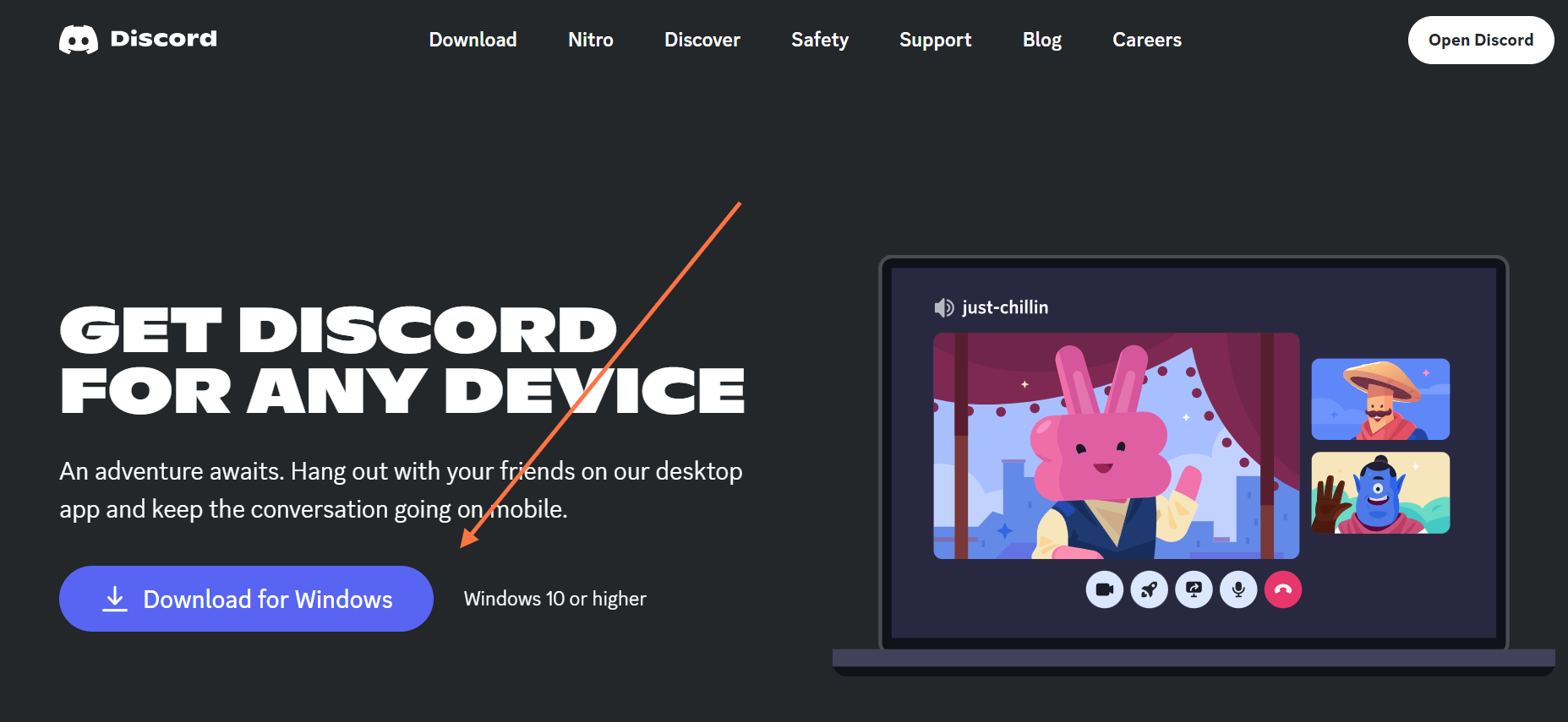 Select the Download button at the top.
