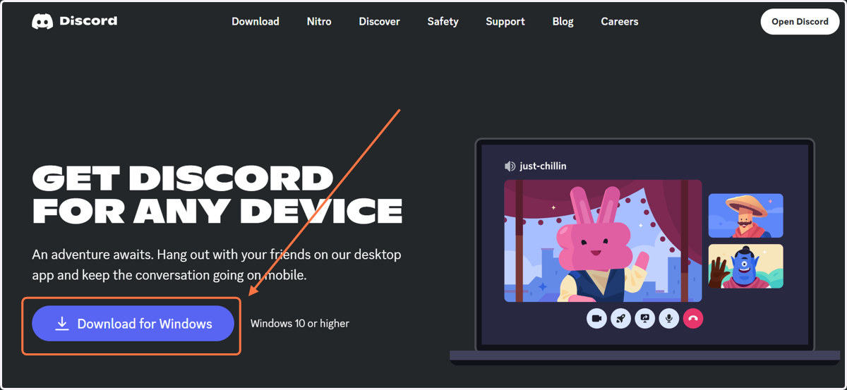 Select the Download button at the top.