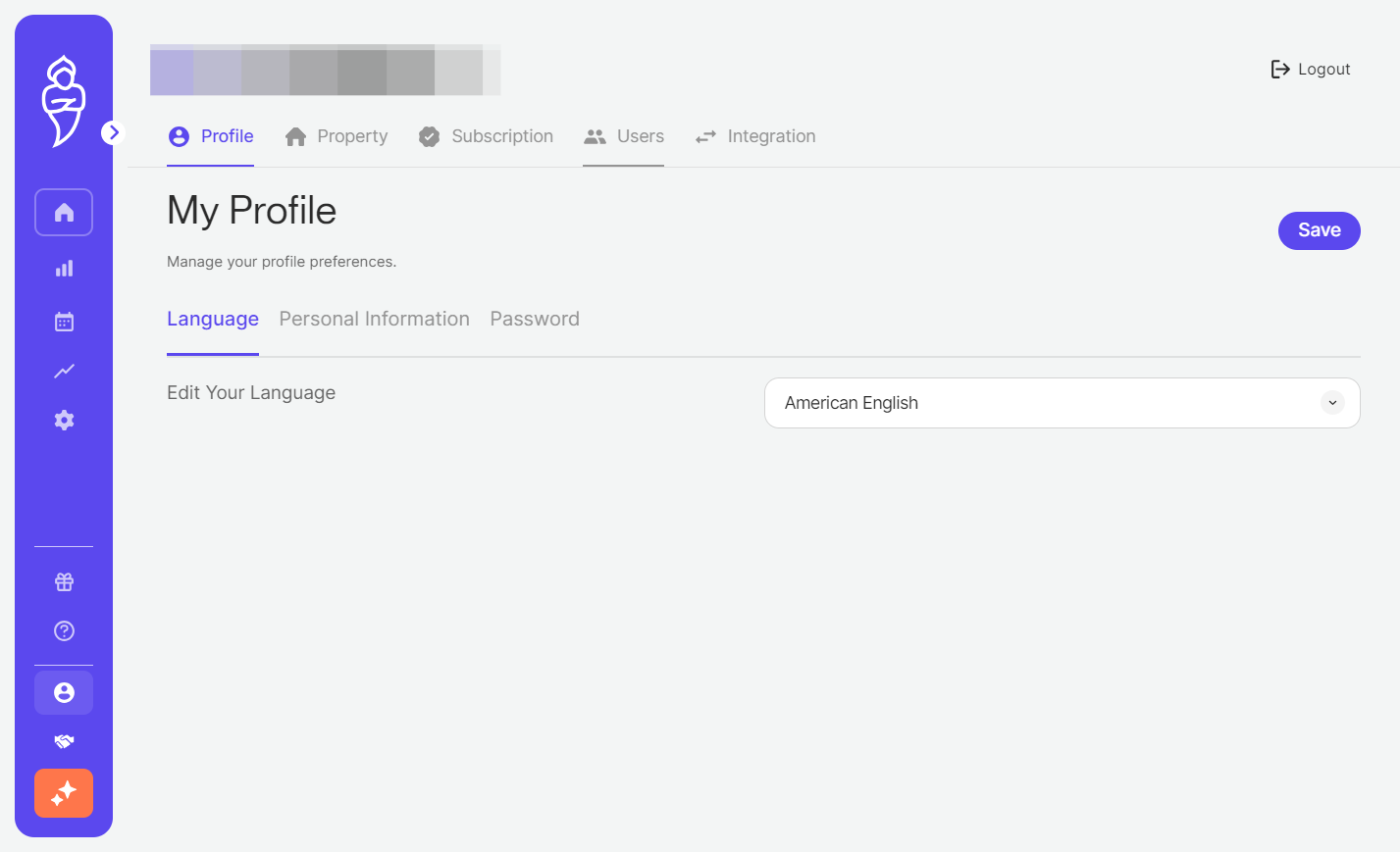 Click on Users.