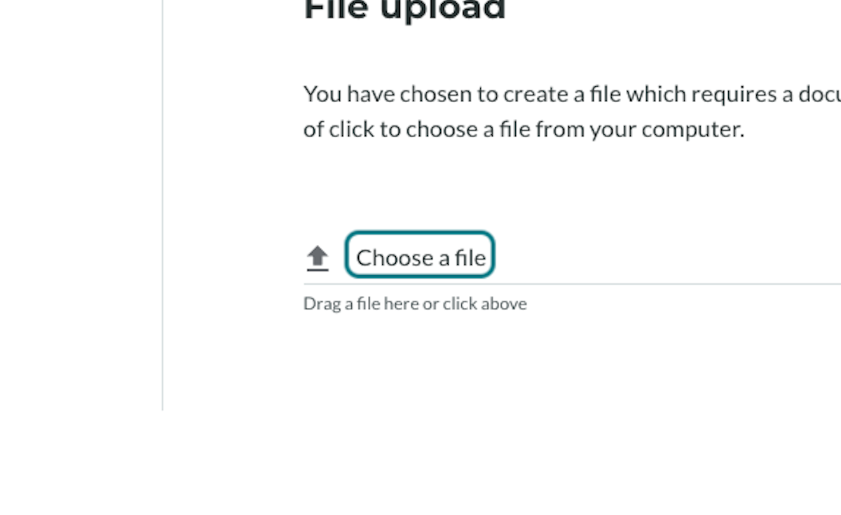 Upload the new version of your File from your local computer