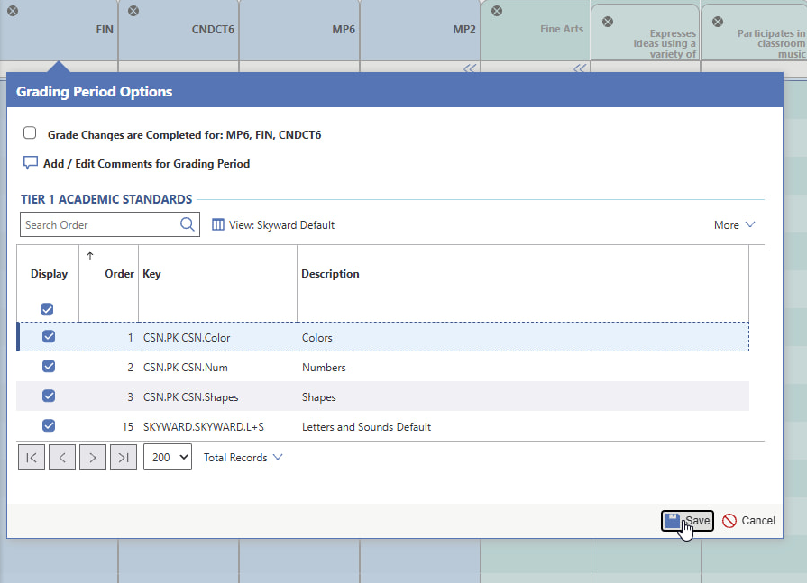 Click Save