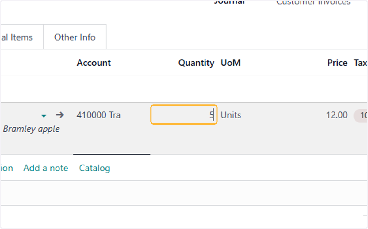 You can adjust the quantity of the products here