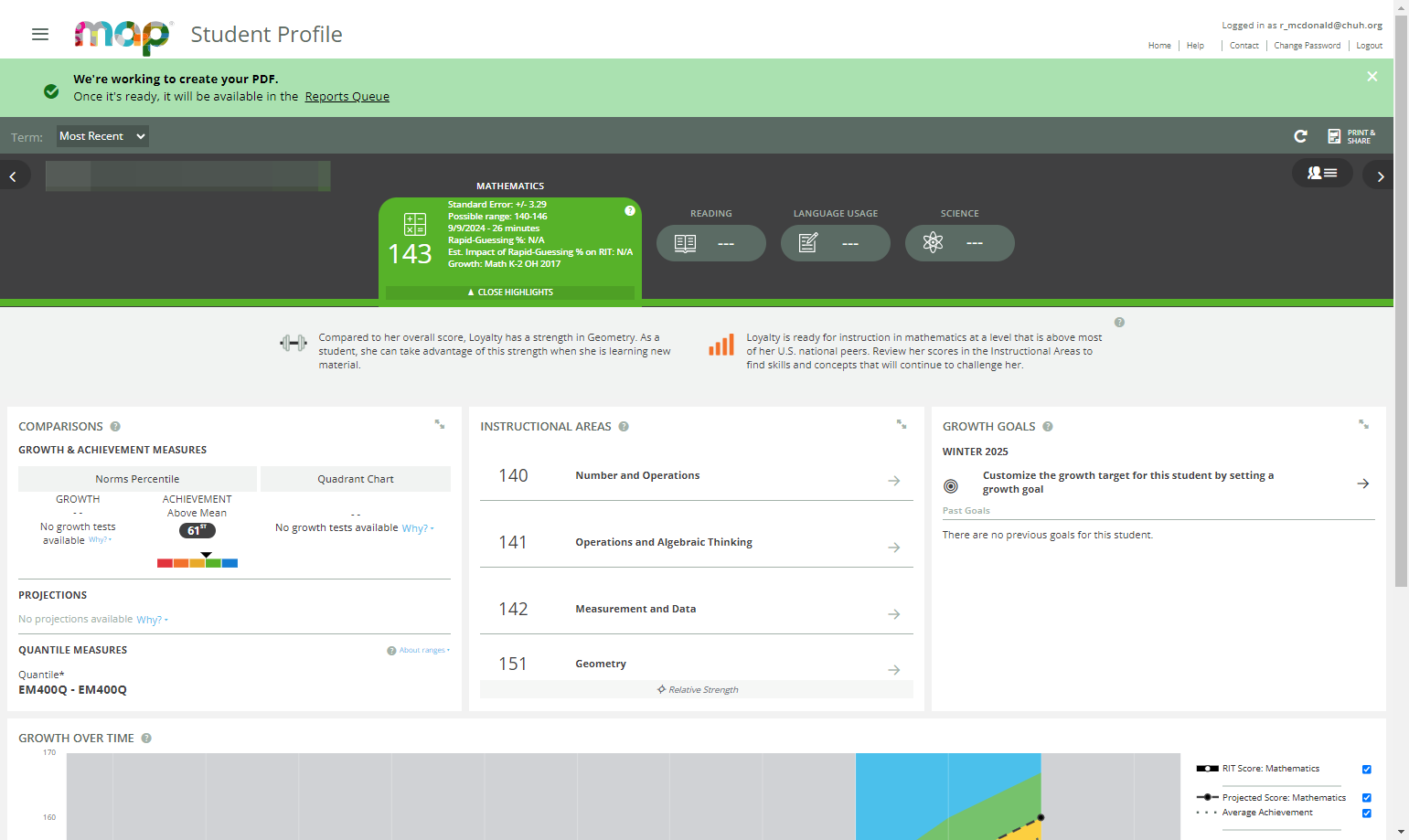 You will find the reports in the Reports Queue