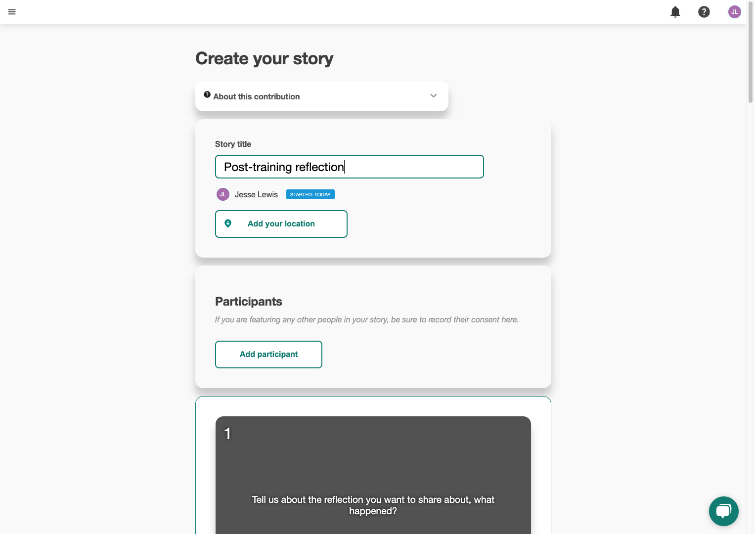 Create a clear title to help inform viewers of the stories contents