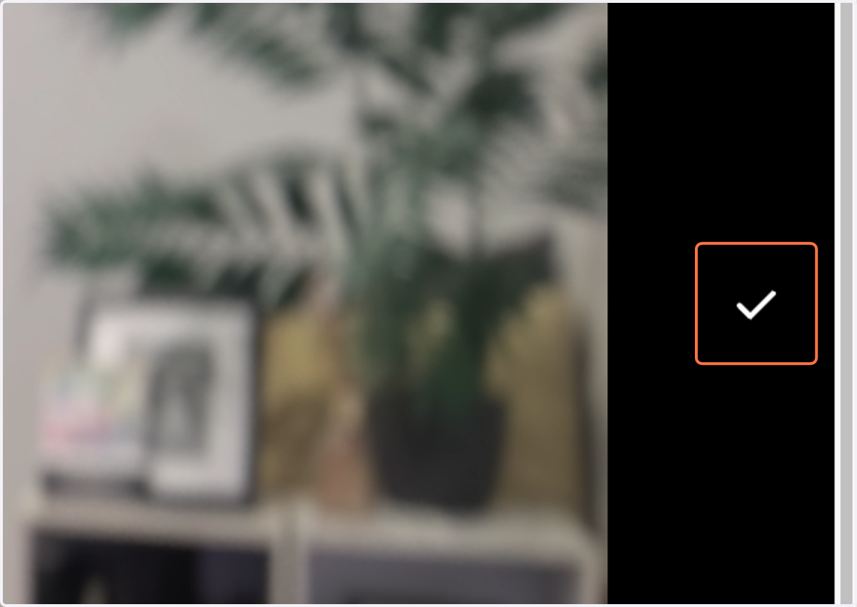 ...and repeat the process for the remaining shots. Once completed, the progress arrow will become a tick. Click that when you're ready