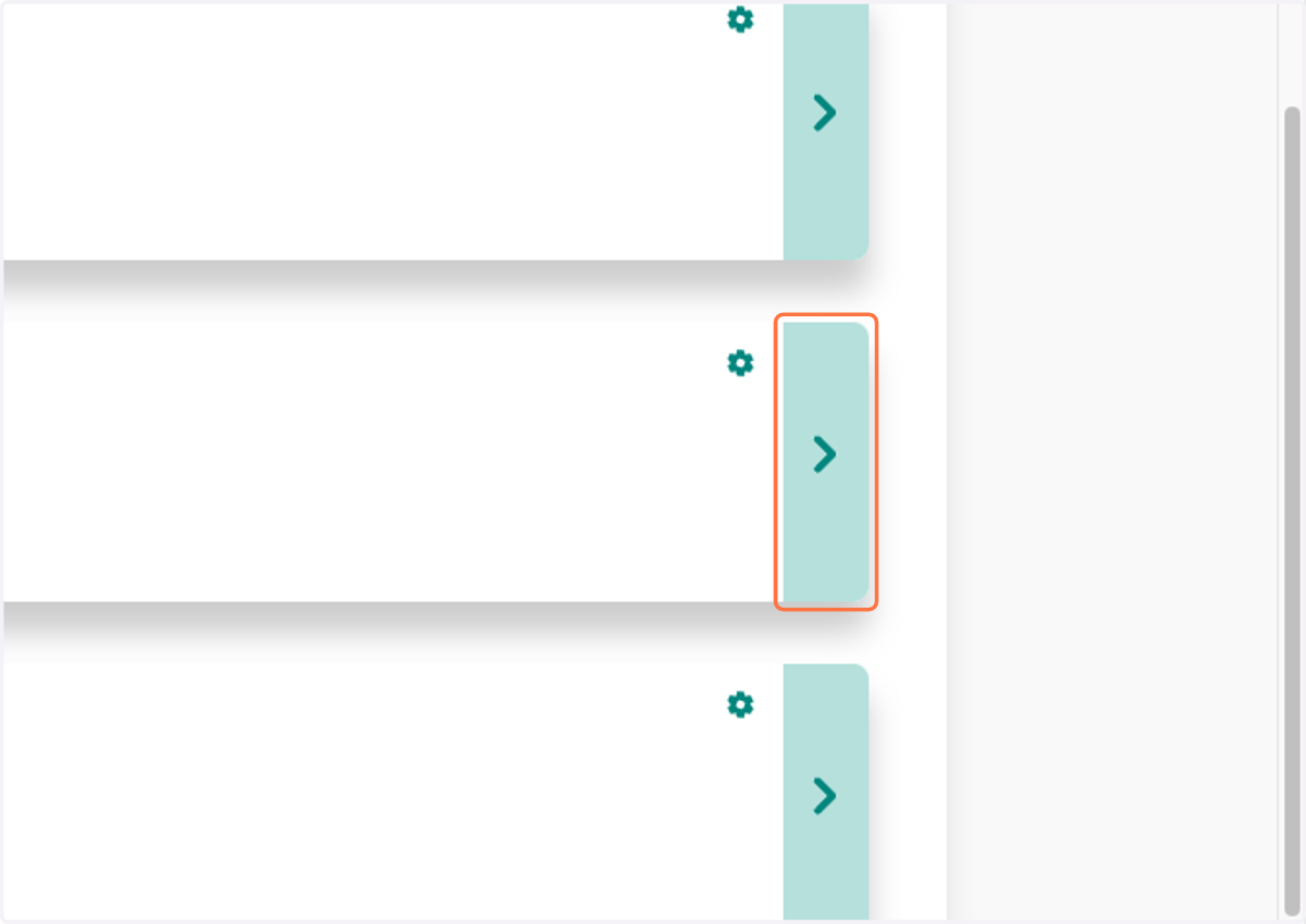 Identify the preset most suited to your story and open it using the green arrow