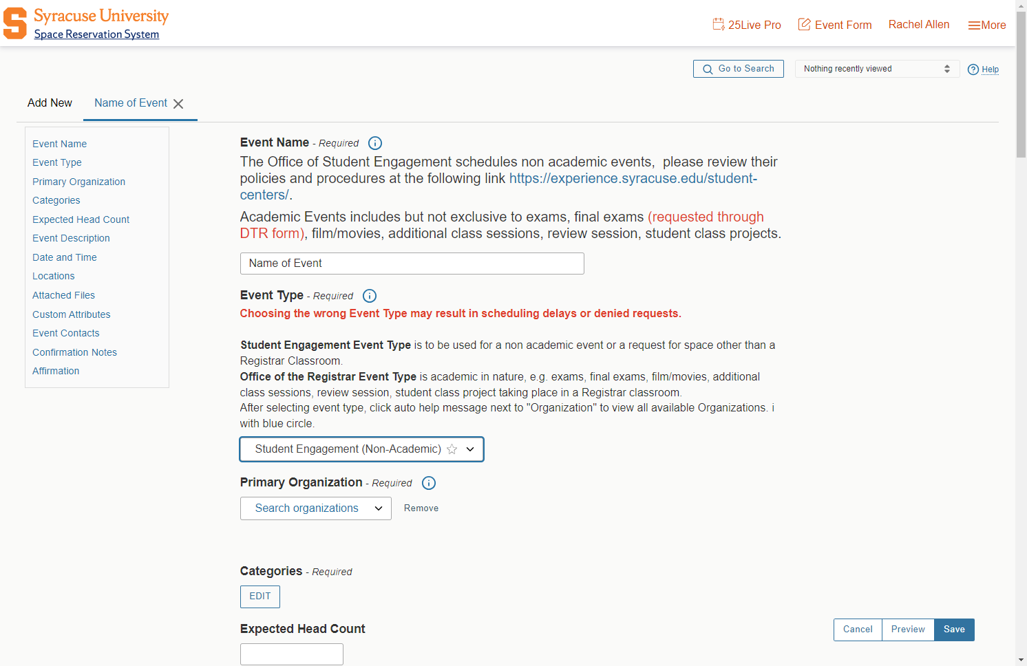 Click on Search organizations