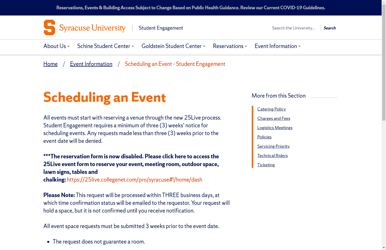 Click on https://25live.collegenet.com/pro/syracuse#!/home/dash