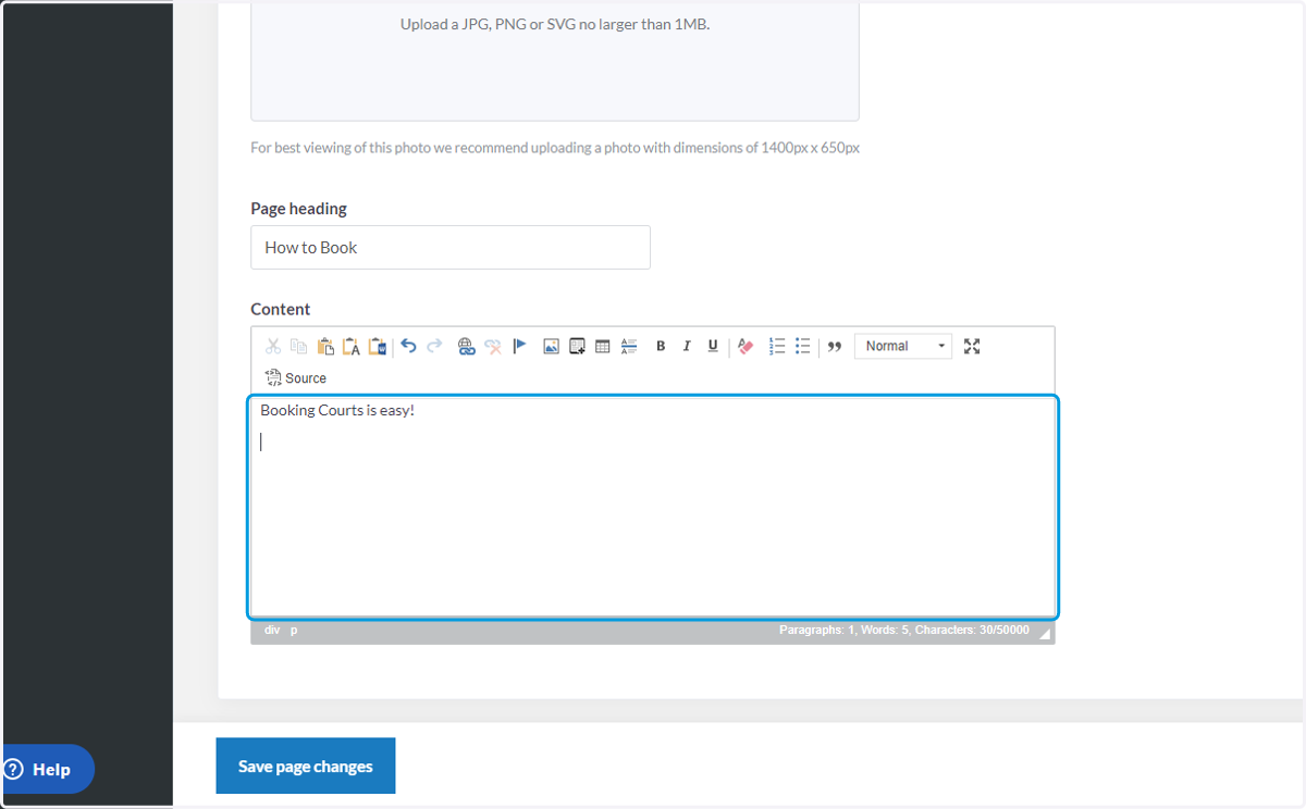 Enter the body of the page, you can customize your phrase