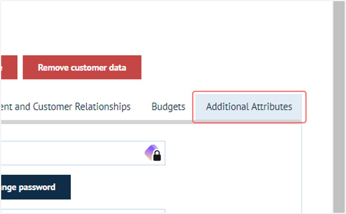 Click on Additional Attributes