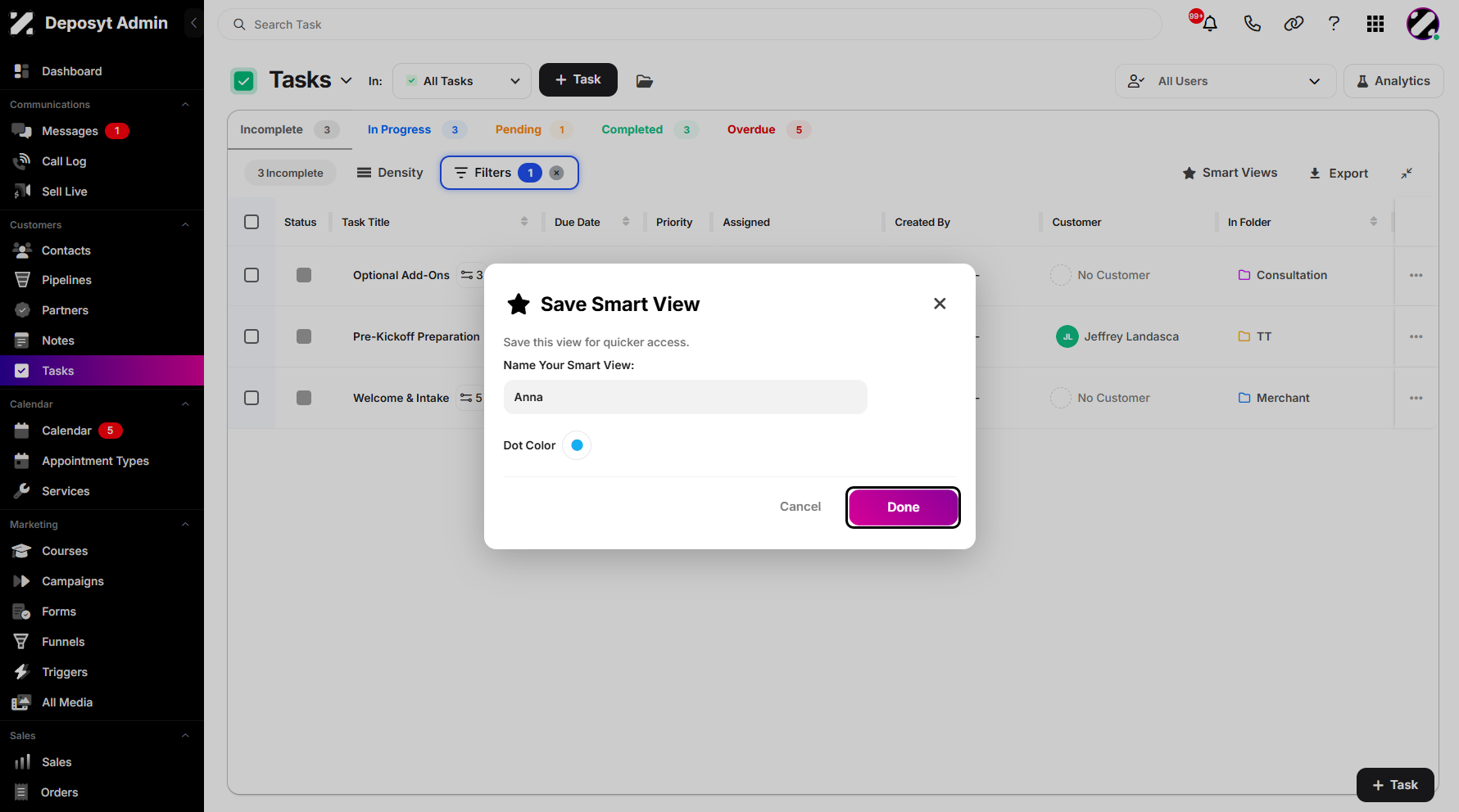 Step 14: Click on Done to save and apply the changes.