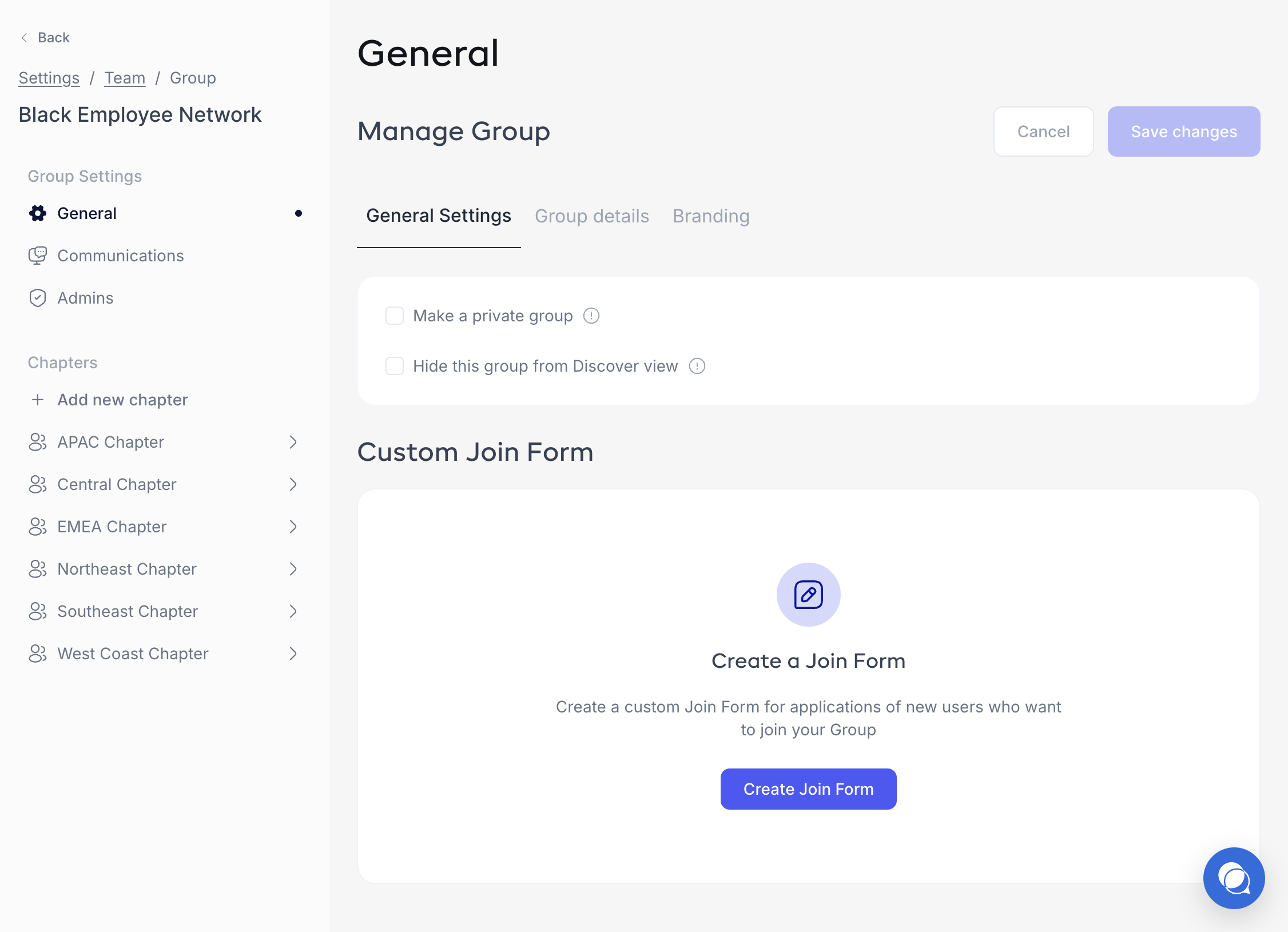Click on Create Join Form