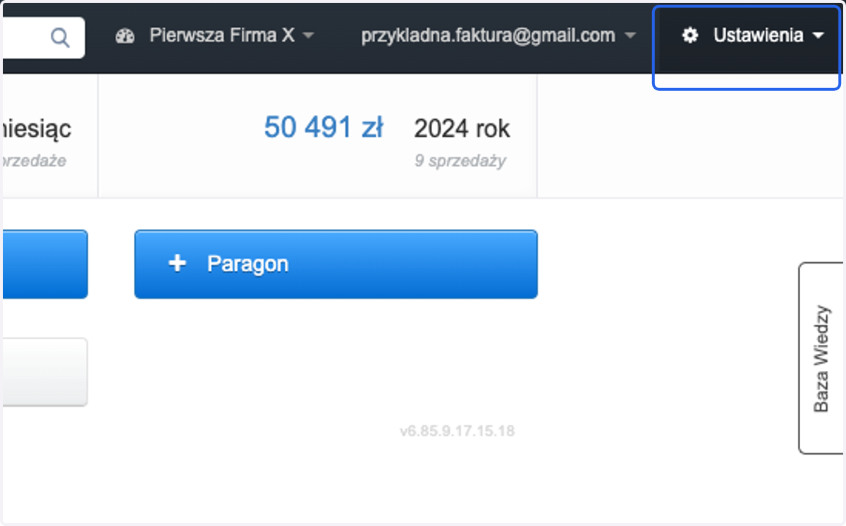 Przejdź do Ustawienia >