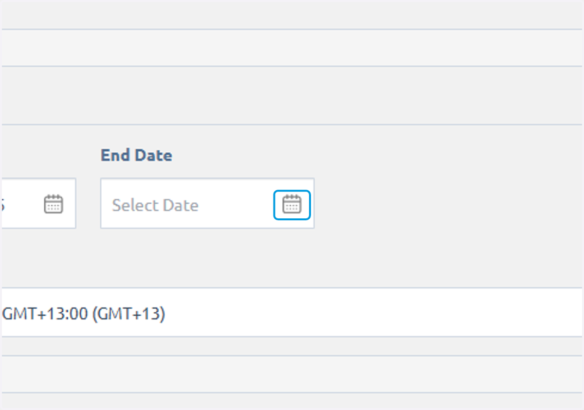 Select date
