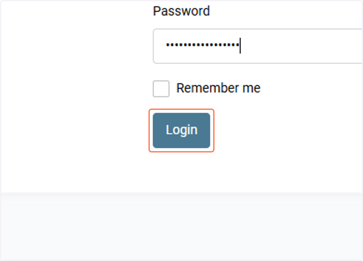 Click on Login